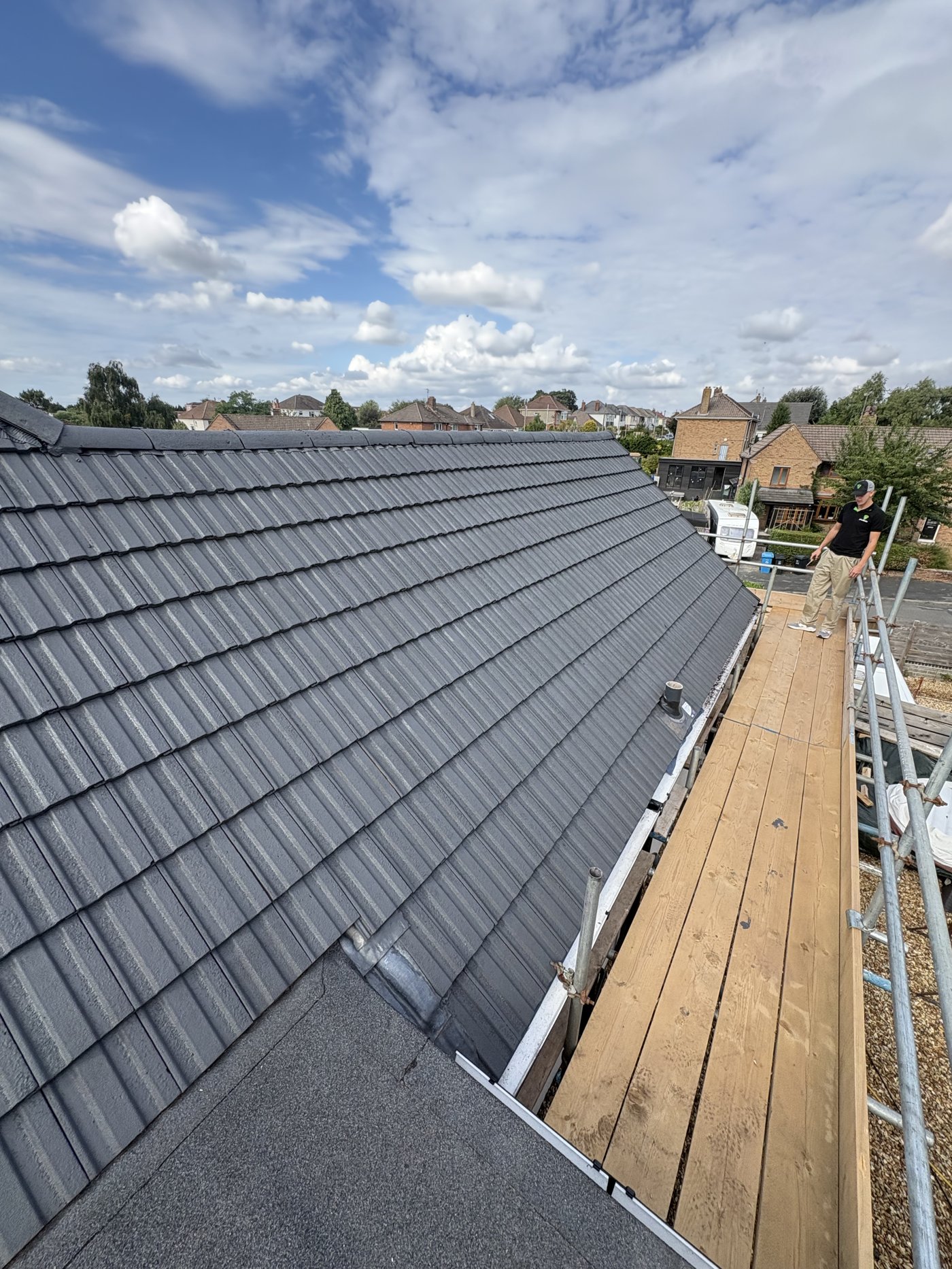 Spray foam removal & re-roof