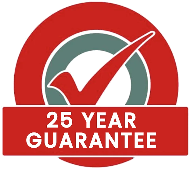 25-Year Guarantee accreditation